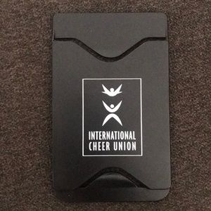 International Cheer union promo card pocket